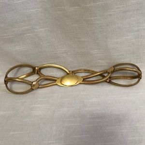 Superb VTG Brass Serpentine Stretch Belt